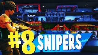 TOP 8 BEST SNIPERS VS RUNNERS Creative Maps In Fortnite  Fortnite Snipers VS Runners Map CODES [upl. by Nerac]