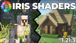 How To Download amp Install Iris Shaders in Minecraft 1213 [upl. by Babcock]