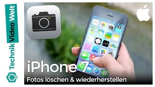 iPhone 7 Fotos löschen und wiederherstellen [upl. by Schick]