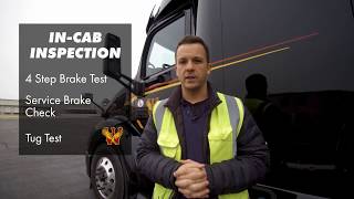 Class A CDL PreTrip InCab Inspection  TRAINING with Wilson Logistics [upl. by Enad]