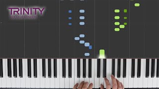 Badlands  TRINITY Grade 3 20182020  Synthesia live keys Piano Tutorial [upl. by Lumbard]