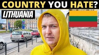 Which Country Do You HATE The Most  LITHUANIA [upl. by Dahsra]