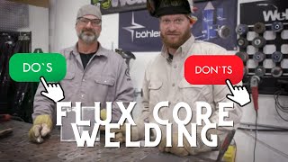 Flux Core Welding Fundamentals [upl. by Aissila]