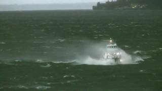 Hydrofoil in Stormy Weather [upl. by Eetsim]