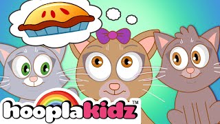 HooplaKidz  Three Little Kittens  Kids Song [upl. by Rehpinnej]