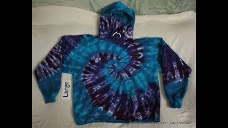 Tie Dye a Spiral Hoodie [upl. by Aniram]