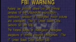 FBI Warning Interpol 19962003 [upl. by Esimehc950]