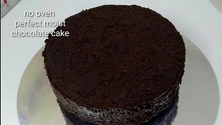 Steamed moist chocolate cake  easy tutorial [upl. by Vipul427]