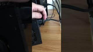 Cooler Master 750w Gold  Power problem  Wont turn on after turn off [upl. by Eloisa]