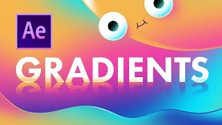 Easy Gradients in After Effects  Animation Tutorial [upl. by Ariaes646]