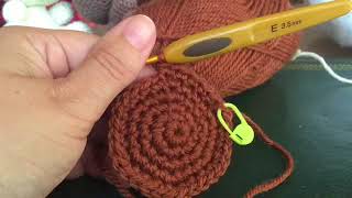 Tuto ours amigurumi part1 [upl. by Asirrom]