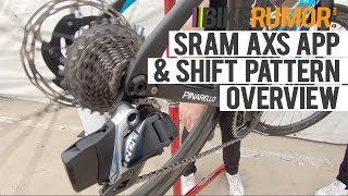 SRAM AXS App amp Shifting [upl. by Aleciram943]