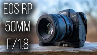 Canon EOS RP  EF 50mm f18  The Perfect Setup With Video and Photo Examples [upl. by Middlesworth]