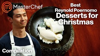 Best Reynold Poernomo Christmas Desserts  MasterChef Australia [upl. by Aenaj898]