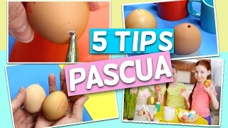 Cómo hacer HUEVOS DE PASCUA 5 Tips [upl. by Elwyn441]