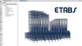 ETABS  01 An Overview Watch amp Learn [upl. by Alyakam954]