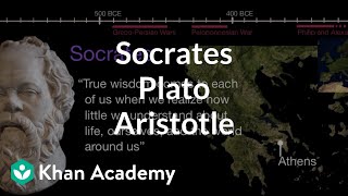 Socrates Plato Aristotle  World History  Khan Academy [upl. by Urson]