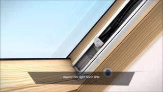 Motorised Skylight Fitting Video [upl. by Negeam]