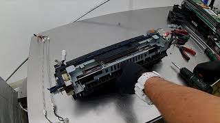 FUSER XEROX WorkCentre tutorial repairs [upl. by Leibman908]