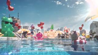 Candy Crush Saga  TV Commercial  Dive in and join the party [upl. by Brockie]