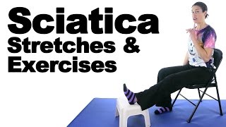 Sciatica Stretches amp Exercises  Ask Doctor Jo [upl. by Ridan]