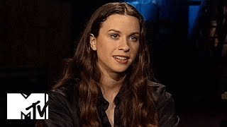 Alanis Morissette Throwback MTV Interview From 1995  MTV News [upl. by Yup]