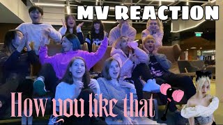 BLACKPINK 블랙핑크  How You Like That MV REACTION by ABK CREW from Australia [upl. by Kris]