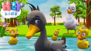 Ratusca Cea Urata 🦆 Poveste in romana 🦢 HeyKids  Desene animate [upl. by Olivann]