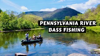 Pennsylvania River Bass Fishing [upl. by Rockafellow]