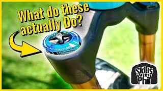 How MTB Suspension Works Explained For Dummies [upl. by Atnauqal]