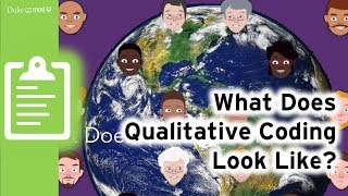 What Does Coding Looks Like Qualitative Research Methods [upl. by Donaldson]