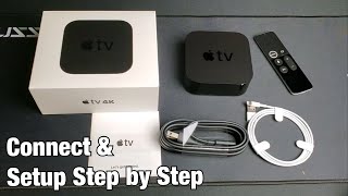 Apple TV 4K How to Connect  Setup Step by Step  Tips [upl. by Eiram]