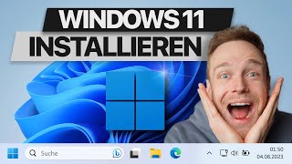 Windows 11 installieren deutsch  ohne TPM  ohne Konto  auch auf alten PC [upl. by Lenny]