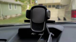 IOttie Easy One Touch 5 Smartphone Car Mount Installation [upl. by Zirtaeb309]