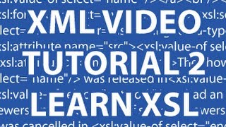 XML Video Tutorial 2 [upl. by Tamqrah]