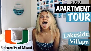 APARTMENT TOUR 2020 University of Miami Lakeside Village [upl. by Crin]