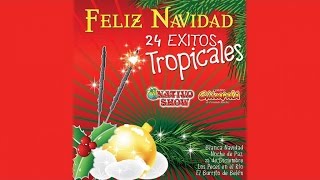 Feliz Navidad 24 éxitos tropicales  Popurrí navideño [upl. by Nybbor356]