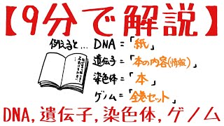 生物基礎 第2章 DNA、遺伝子、染色体、ゲノム [upl. by Larine]