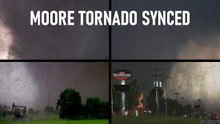 2013 Moore EF5 Tornado Synced [upl. by Barron434]