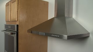 Kitchenaid Range Vent Hood Installation Model KVWB400DSS [upl. by Cardwell]