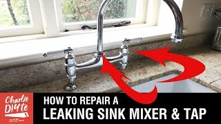 How to Repair A Kitchen Sink Mixer amp Dripping Tap [upl. by Wettam]