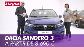 Dacia Sandero 2021  elle a tout dune grande [upl. by Nnail]