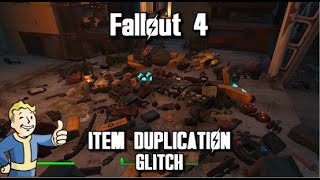 Fallout 4  INFINITE FUSION CORES amp MININUKES  Item Duplication Glitch using Dogmeat [upl. by Aynom811]