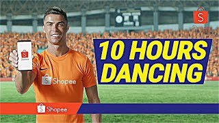 CRISTIANO RONALDO SHOPEE DANCE 10 HOURS PERFECT LOOP [upl. by Lammond]