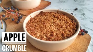 Deliciousnessly  Apple Crumble Recipe [upl. by Asserrac]