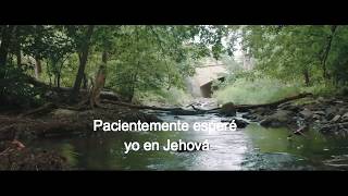 Salmos 40 con letra  Pacientemente esperé a Jehová [upl. by Slade715]