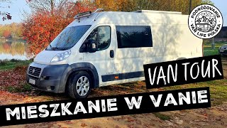 SPRZEDALI FIRMĘ I ŻYJĄ W VANIE  piękny campervan z Fiata Ducato [upl. by Revilo]