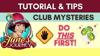 June’s Journey Club Mysteries  Tip  How to start with 500 Badges 😎 [upl. by Bbor]