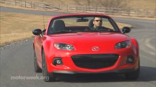 Road Test 2013 Mazda MX5 [upl. by Arocahs885]