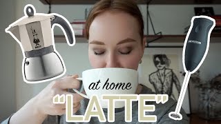 HOW TO MAKE A quotLATTEquot AT HOME moka pot  frother [upl. by Whitcomb553]